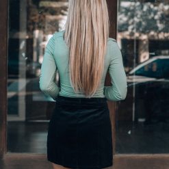 Southern Alternative Preston Corduroy Skirt (Black) Skirts