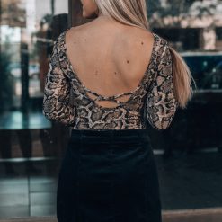 Southern Alternative Preston Corduroy Skirt (Black) Skirts