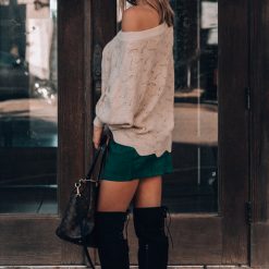 Southern Alternative Feelin' Cute Knit Sweater (Cream) 8 Southern Alternative Feelin' Cute Knit Sweater (Cream)