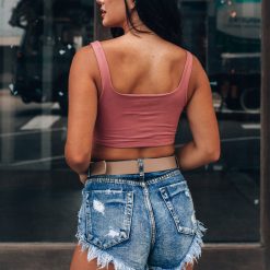 Southern Alternative Crop Tops Stay With Me Crop Top (Mauve) 3 Southern Alternative Crop Tops Stay With Me Crop Top (Mauve)