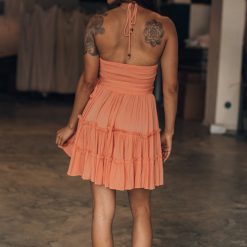 Southern Alternative Dresses Seaside Escape Mini Dress (Sunset)