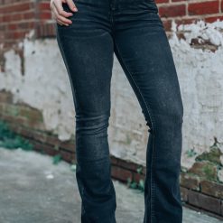 Southern Alternative Wild World Flare Jeans Denim