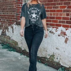 Southern Alternative Wild World Flare Jeans Denim