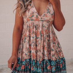 Southern Alternative Clothing Meadow Floral Mini Dress