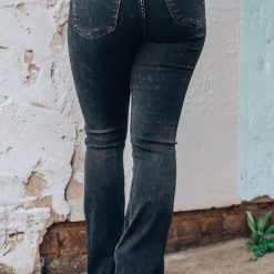 Southern Alternative Wild World Flare Jeans Denim