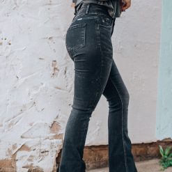 Southern Alternative Wild World Flare Jeans Denim