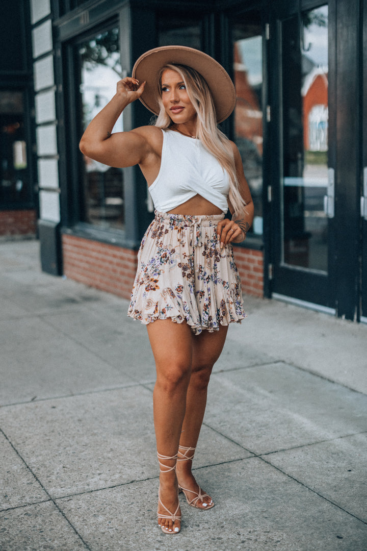 Southern Alternative Clothing Noelle Twist Bodysuit (Ivory) Southern Alternative Clothing Noelle Twist Bodysuit (Ivory)