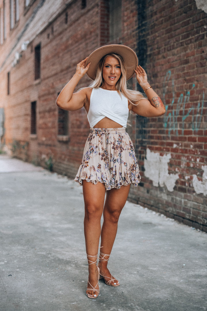 Southern Alternative Clothing Noelle Twist Bodysuit (Ivory) Southern Alternative Clothing Noelle Twist Bodysuit (Ivory)