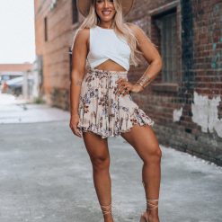 Southern Alternative Clothing Magnolia Floral Skort 5 Southern Alternative Clothing Magnolia Floral Skort