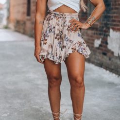 Southern Alternative Clothing Magnolia Floral Skort 6 Southern Alternative Clothing Magnolia Floral Skort