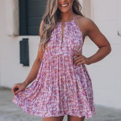 Southern Alternative Fancy Me Floral Mini Dress Clothing