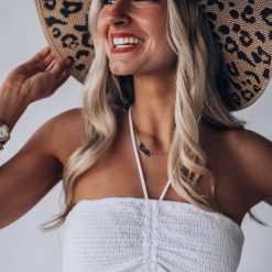 Southern Alternative Seaside Escape Mini Dress (White)