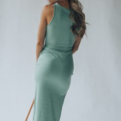 Southern Alternative Roof Top Midi Dress (Desert Sage) Dresses 5 Southern Alternative Roof Top Midi Dress (Desert Sage) Dresses