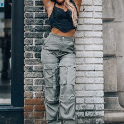 Southern Alternative Clothing Commando Cargo Pants (Olive)