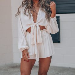 Southern Alternative Delanie Short Set (Natural) Clothing