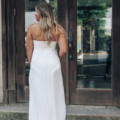 Southern Alternative Clothing Santana Maxi Top (Off White)