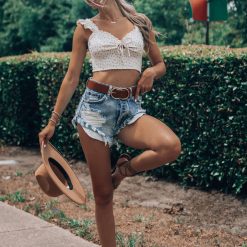 Southern Alternative Crop Tops Lotus Crochet Crop Top 9 Southern Alternative Crop Tops Lotus Crochet Crop Top