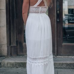 Southern Alternative Endless Love Lace Cutout Maxi Dress (Ivory) Dresses 3 Southern Alternative Endless Love Lace Cutout Maxi Dress (Ivory) Dresses