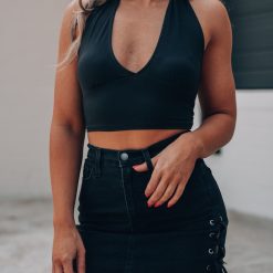 Southern Alternative Clothing Love Affair Denim Skirt