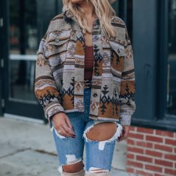 Southern Alternative Boho Dreamer Aztec Jacket Clothing 5 Southern Alternative Boho Dreamer Aztec Jacket Clothing
