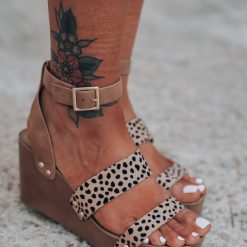 Southern Alternative Westwood Wedge Sandals (Tan)