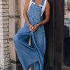 Southern Alternative Good Day Wide Leg Overalls Clothing