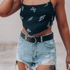 Southern Alternative Clothing Fly Away Butterfly Scarf Top