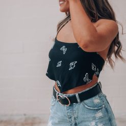 Southern Alternative Clothing Fly Away Butterfly Scarf Top