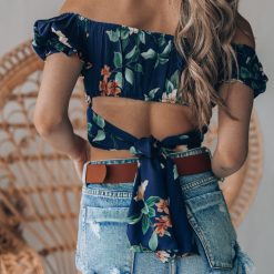Southern Alternative Eternal Floral Crop Top