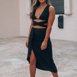 Southern Alternative Get It Right Halter Crop Top