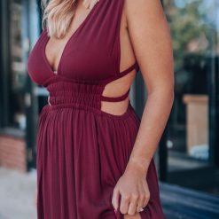 Southern Alternative Luna Maxi Dress (Wine) 2 Southern Alternative Luna Maxi Dress (Wine)