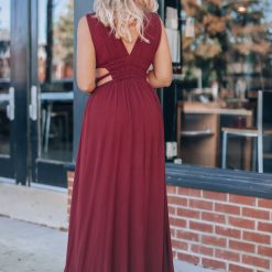 Southern Alternative Luna Maxi Dress (Wine) 3 Southern Alternative Luna Maxi Dress (Wine)