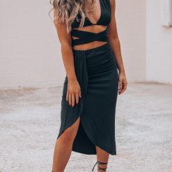 Southern Alternative Get It Right Halter Crop Top