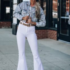 Southern Alternative Cherry Pie Denim Jacket Jackets