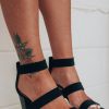Southern Alternative Clothing Date Night Strappy Heel (Black)