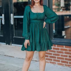 Southern Alternative Holly Ruffled Mini Dress Clothing