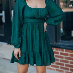 Southern Alternative Holly Ruffled Mini Dress Clothing