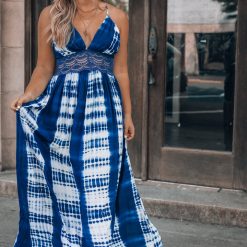 Southern Alternative Shifted Thoughts Tie Dye Maxi Dress Dresses