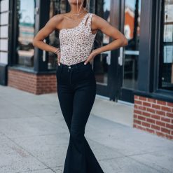 Southern Alternative Clothing Set In Stone Bell Bottoms (Black)