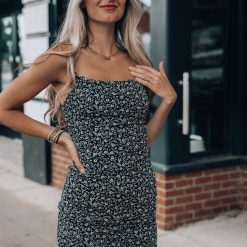 Southern Alternative Spring To It Mini Dress (Black) Dresses