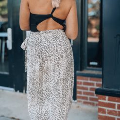 Southern Alternative Clothing Party Animal Leopard Midi Skirt