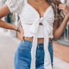 Southern Alternative Tell Me More Lace Blouse Blouses + Tops
