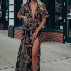 Southern Alternative Dresses In Your Dreams Embroidered Romper Dress