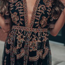 Southern Alternative Dresses In Your Dreams Embroidered Romper Dress