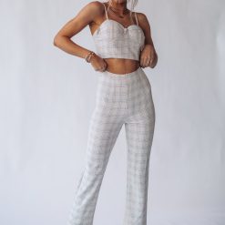 Southern Alternative Blouses + Tops Finn Plaid Crop Top