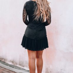 Southern Alternative Dresses Dreamer Lace Mini Dress (Black) 6 Southern Alternative Dresses Dreamer Lace Mini Dress (Black)