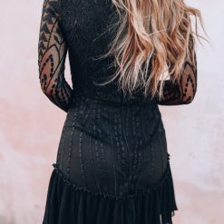Southern Alternative Dresses Dreamer Lace Mini Dress (Black) 7 Southern Alternative Dresses Dreamer Lace Mini Dress (Black)