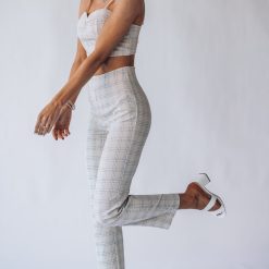 Southern Alternative Blouses + Tops Finn Plaid Crop Top