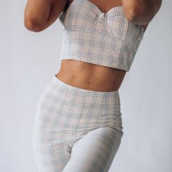 Southern Alternative Blouses + Tops Finn Plaid Crop Top