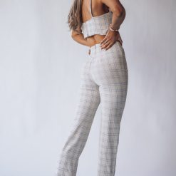 Southern Alternative Blouses + Tops Finn Plaid Crop Top